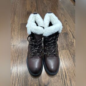 NEW COUGAR Women's Vantage in Dark Brown Leather Boots Size 8